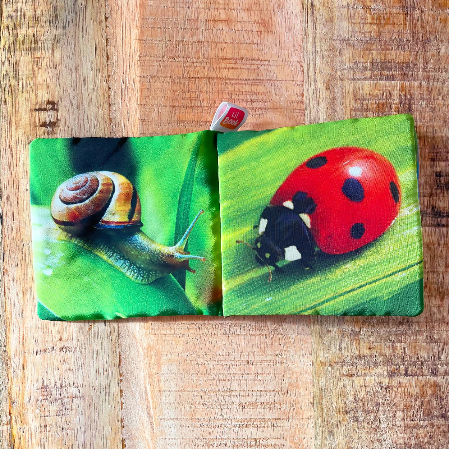 CITY MATES - Soft Fabric Baby Book Real Animal Images - OEKO-TEX®