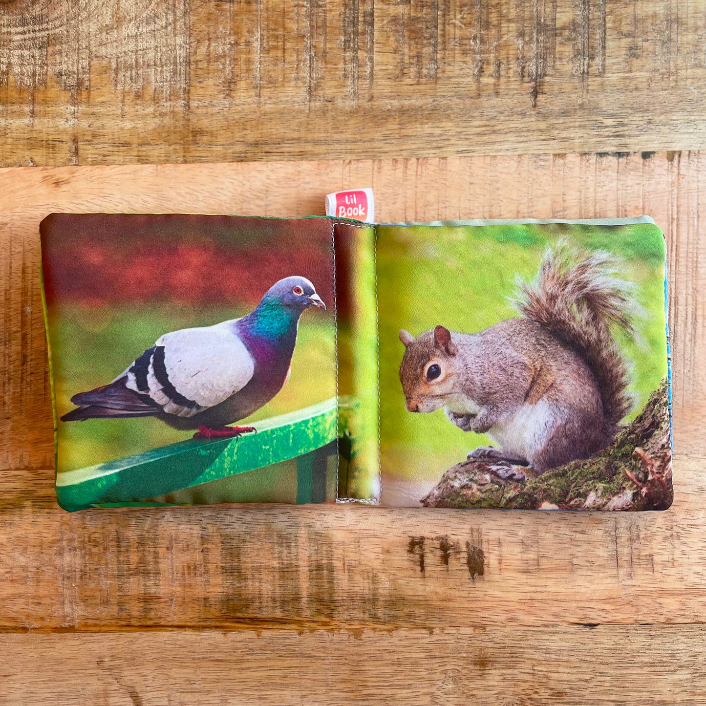 CITY MATES - Soft Fabric Baby Book Real Animal Images - OEKO-TEX®